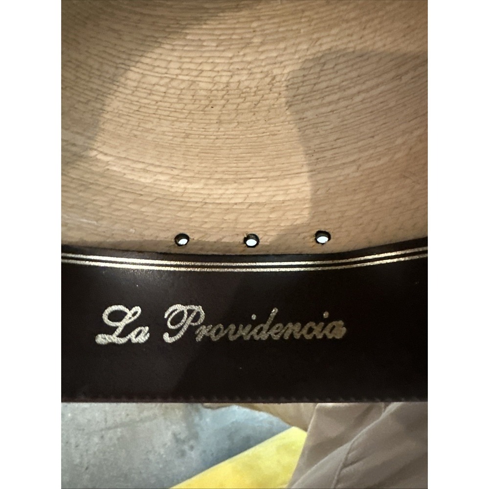 Sahuayo La Providencia Mens Hat Size 7.5(US)60(MX)‎ Custom Beeded/Twill Wrapped - Picture 5 of 9